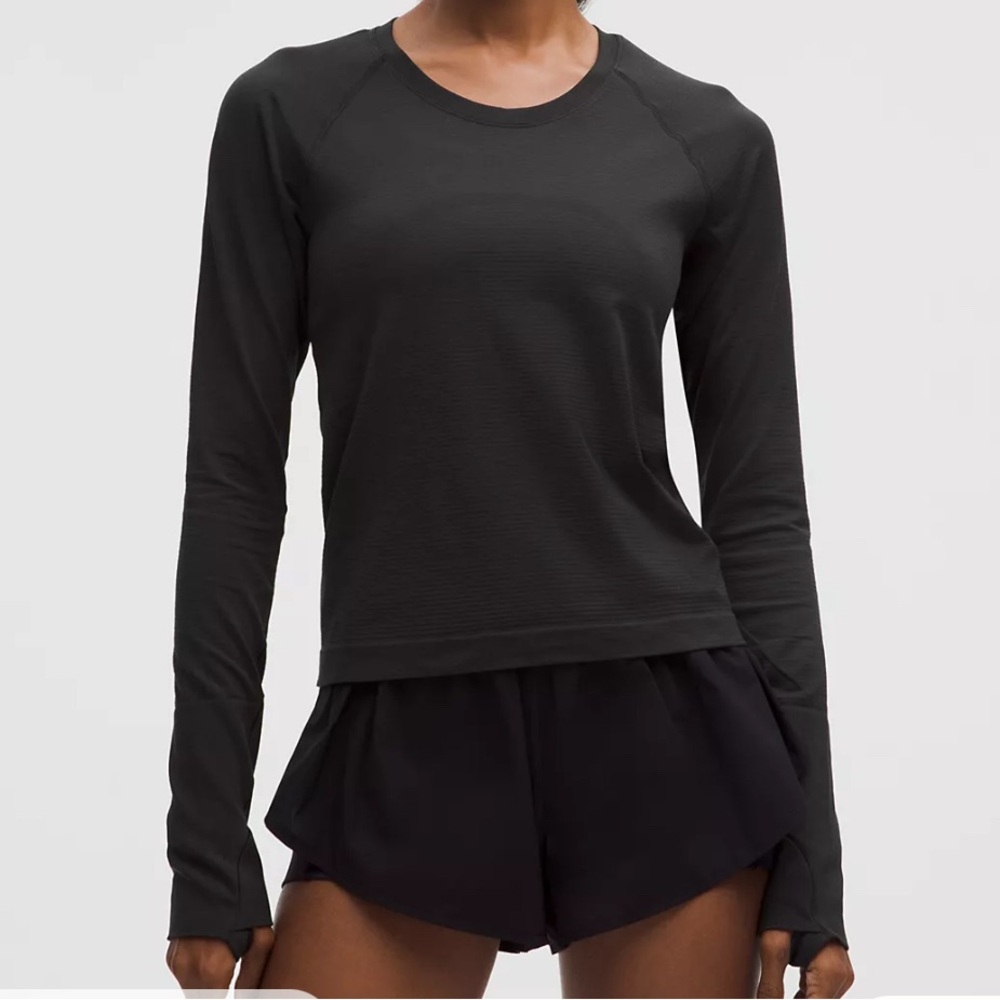 Lululemon Athletica Swiftly Tech Long-Sleeve Shirt 2.0 Black